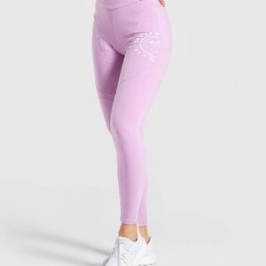 Gymshark Legacy Fitness Panel Leggings - Pink